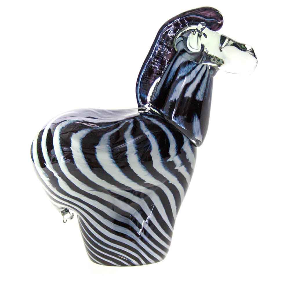 Glass Animal - zebra coloured