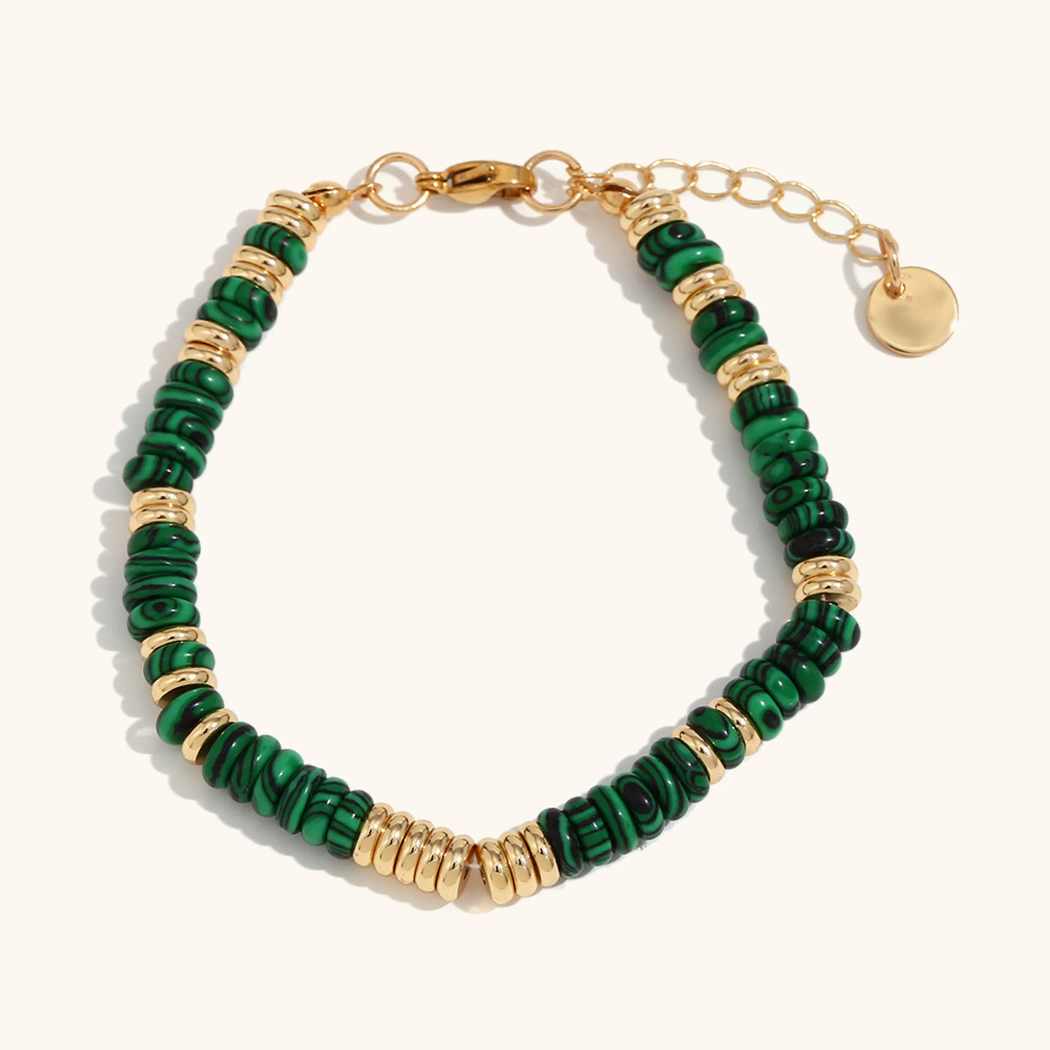18ct gold plated Gemstone ethnic style
