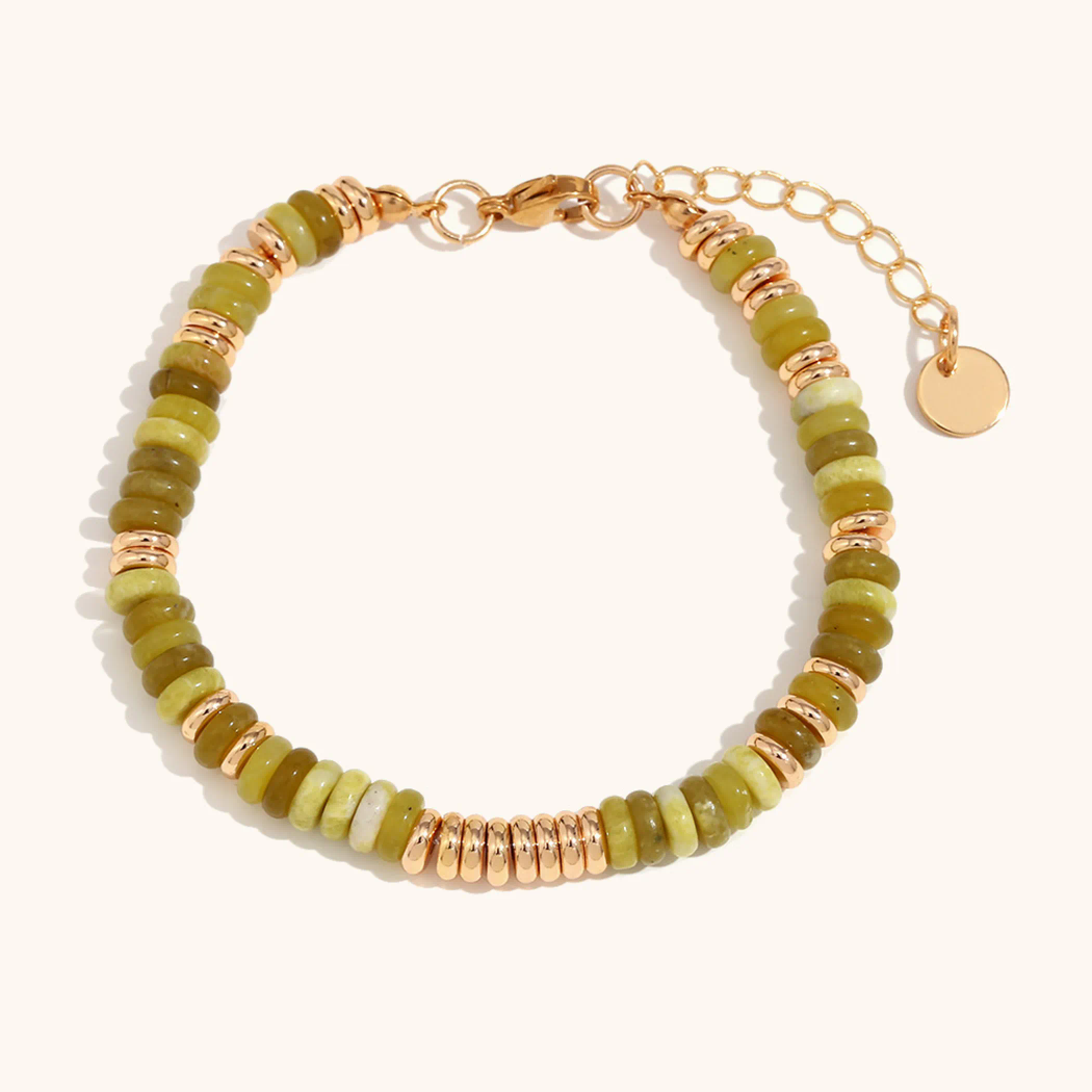 18ct gold plated Gemstone ethnic style