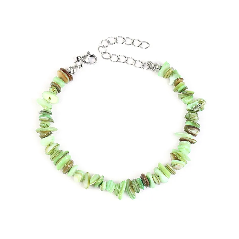 Irregular shell bracelet