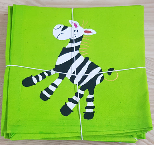 Napkins Handpainted set of 6
