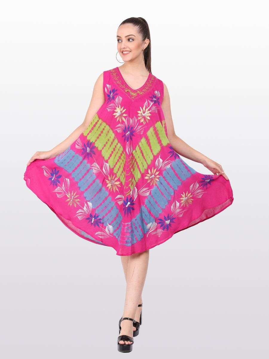 Tie dye dress