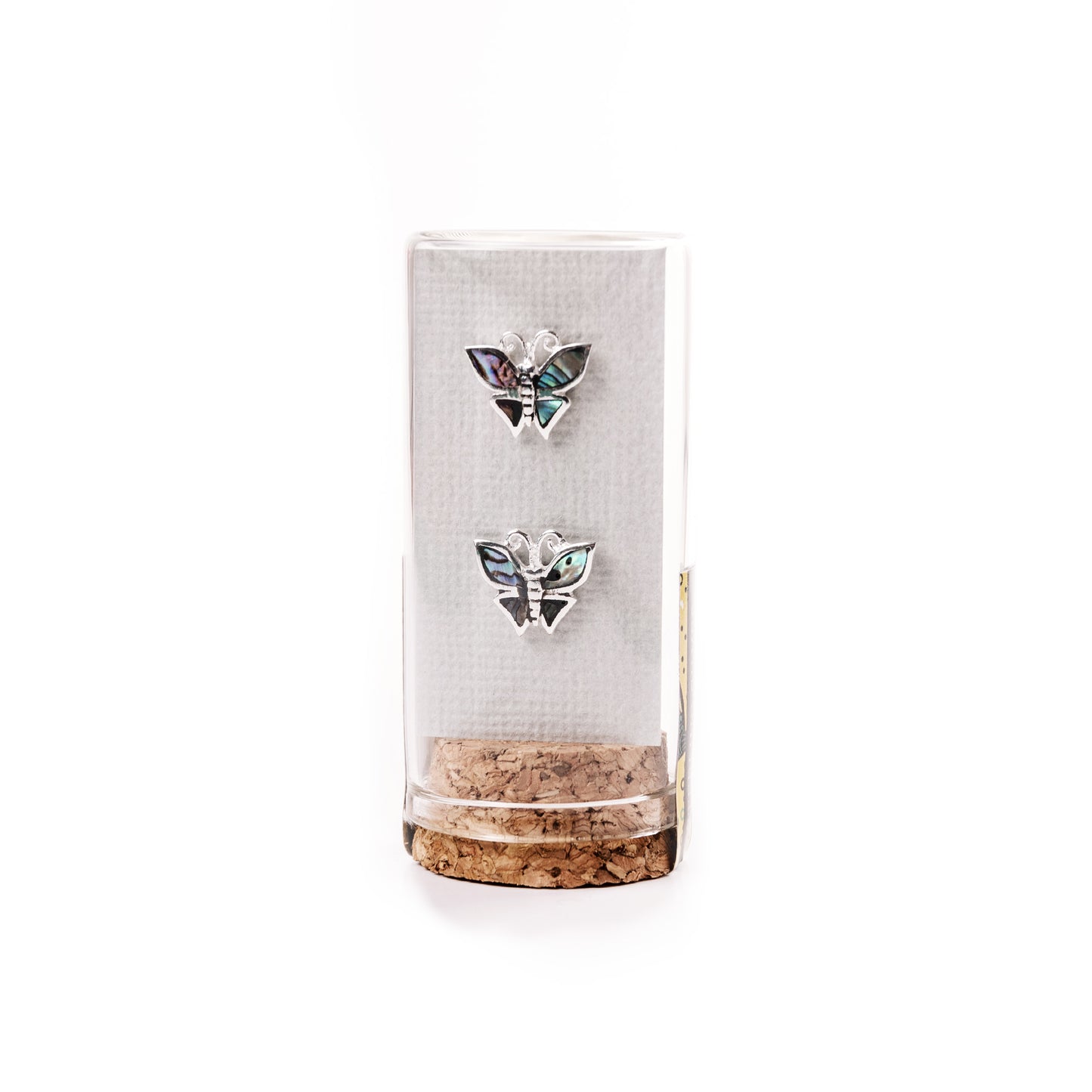 MOP butterfly studs