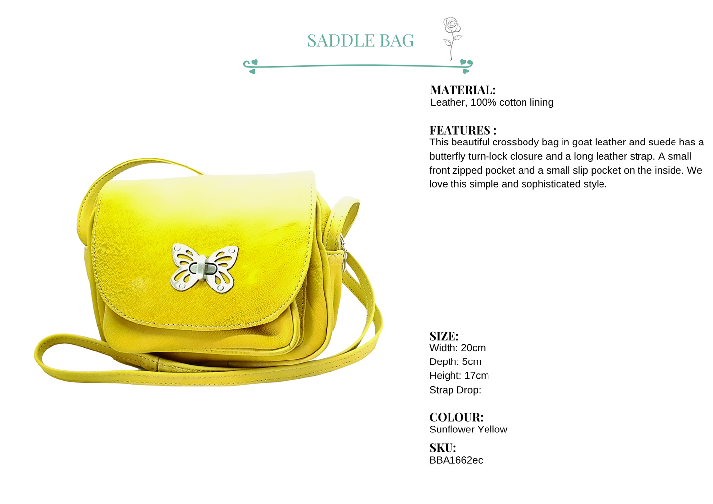 Ele heart studs