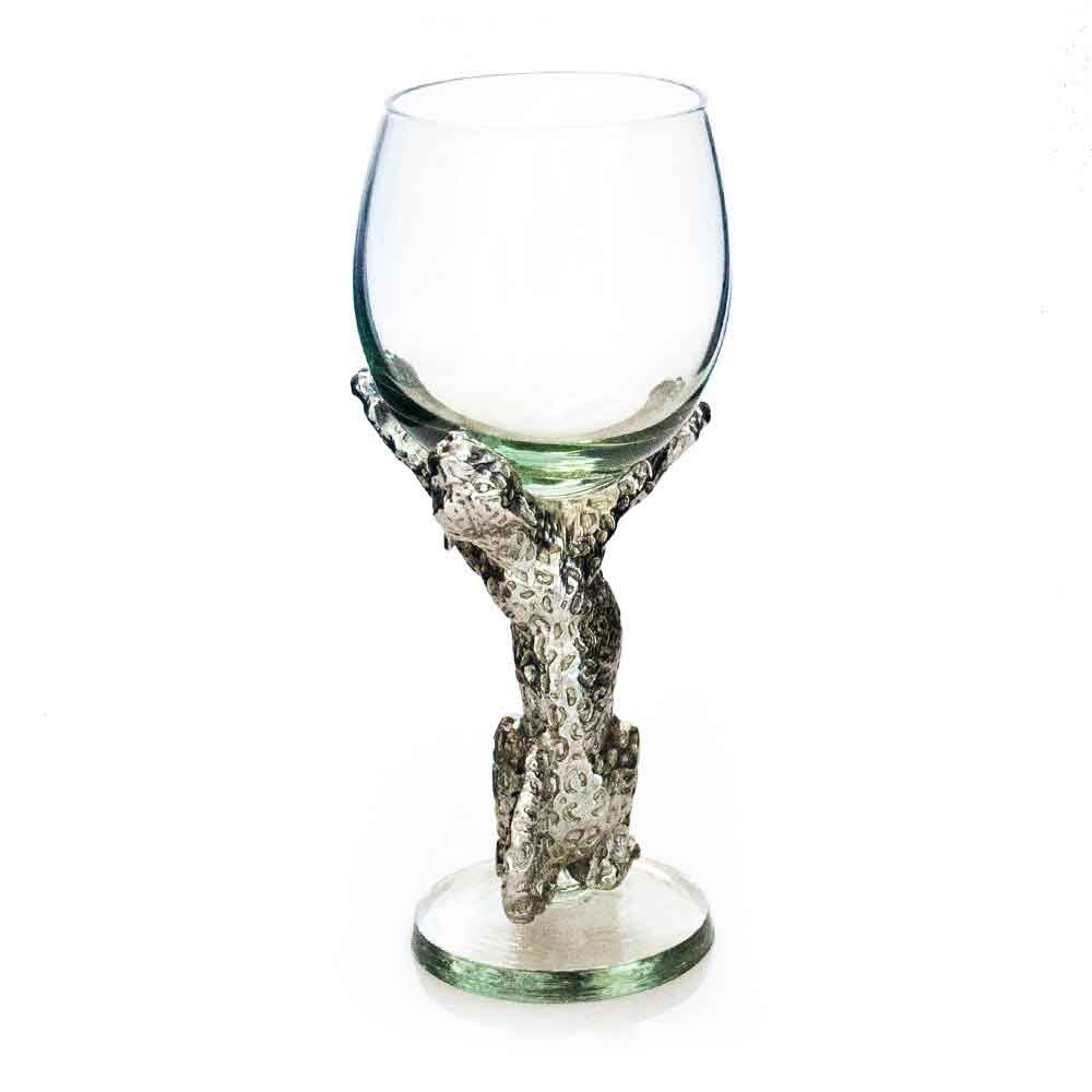 Glasses-Pewter Animal Stem