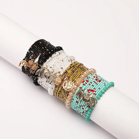 Ethnic beaded bracelet