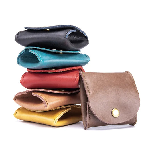 Mini leather coin purse