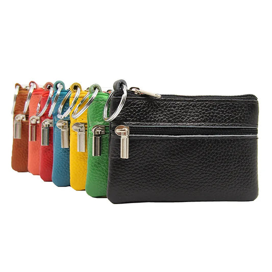 Zippered coin purse