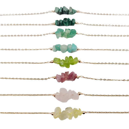 Simple irregular stone bracelet