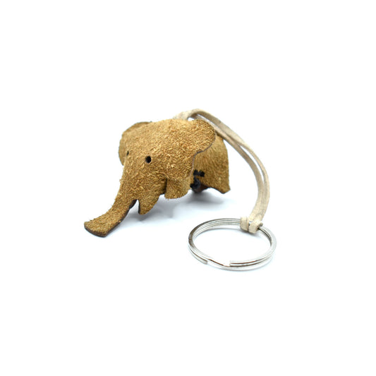 Leather 3d animal keyrings