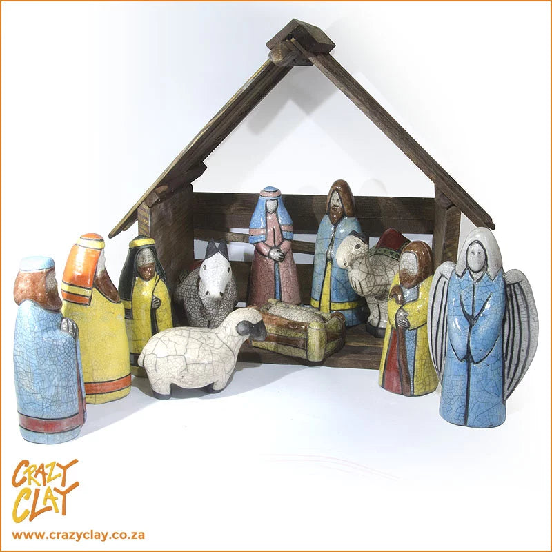 Nativity set colour raku
