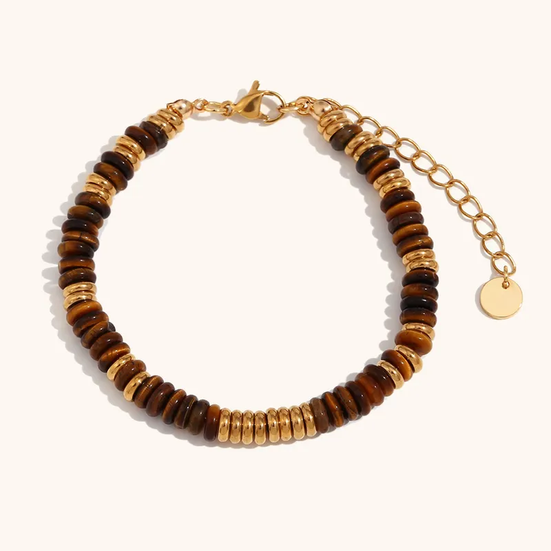 18ct gold plated Gemstone ethnic style