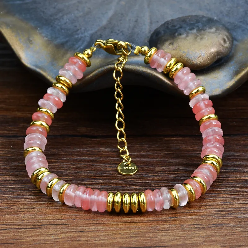 18ct gold plated Gemstone ethnic style