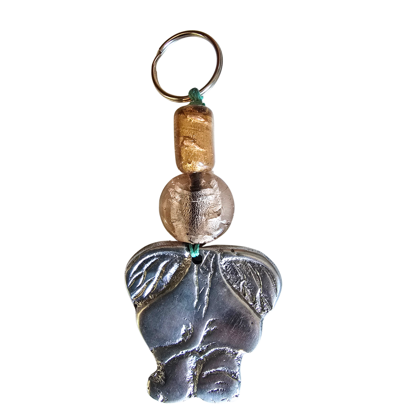 Keyring aluminium animal