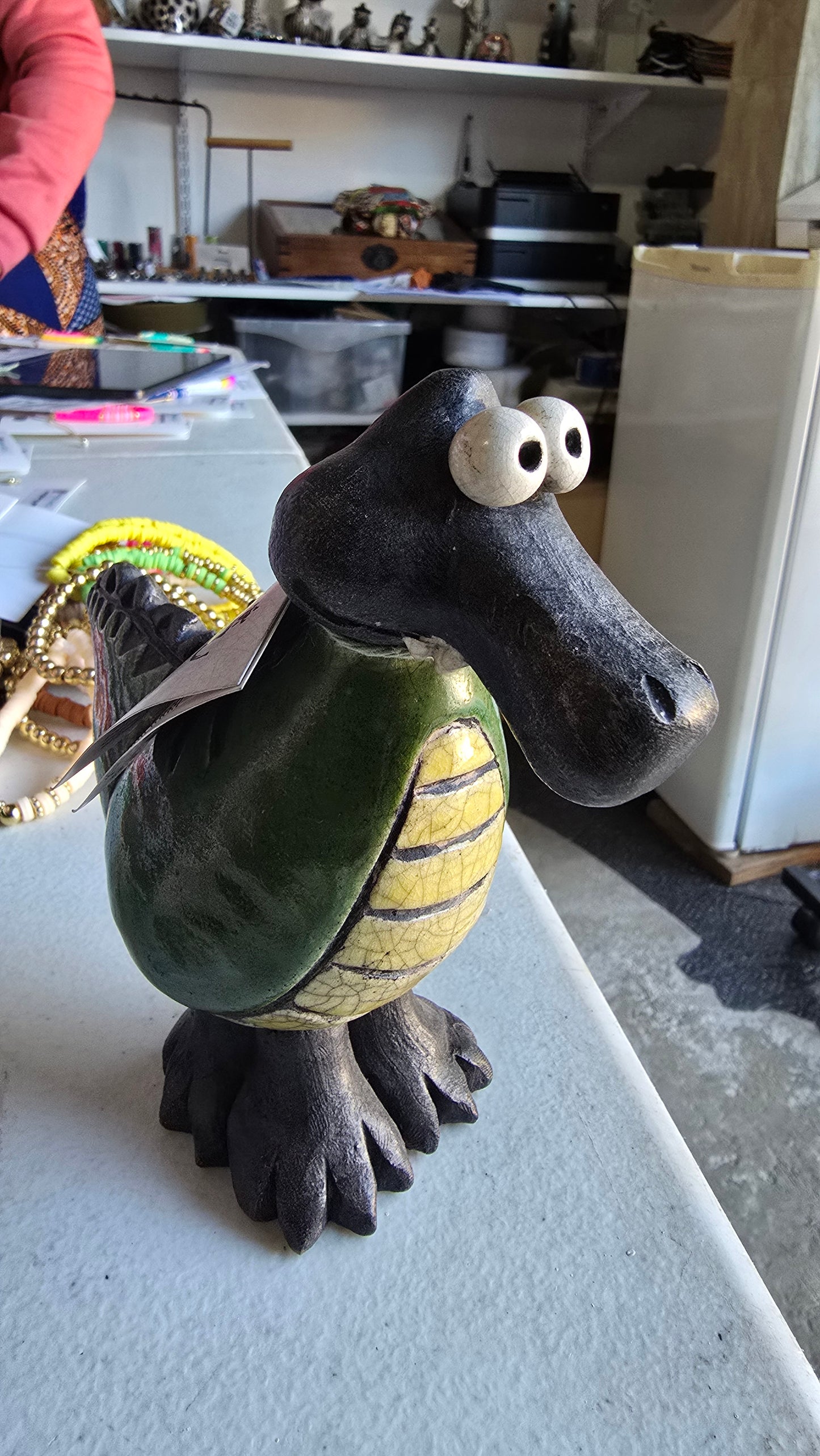 Croc-Wire Raku