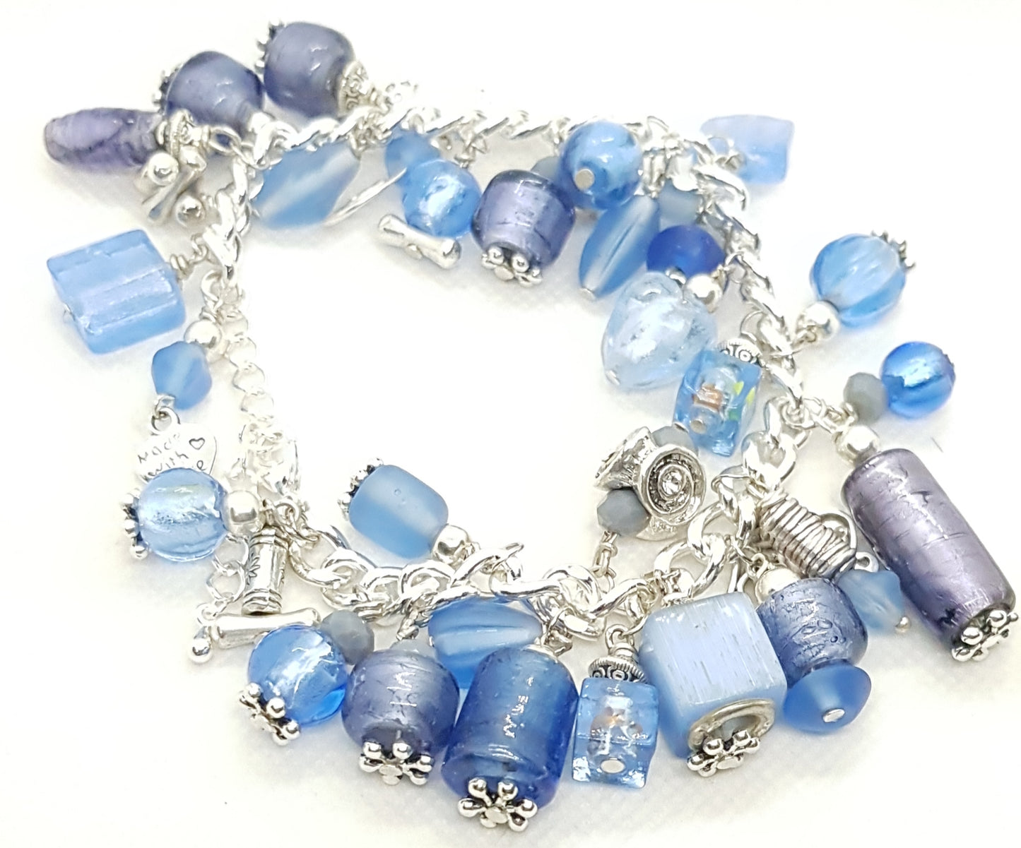 Jewellery- Funky Beaded Charm Bracelet
