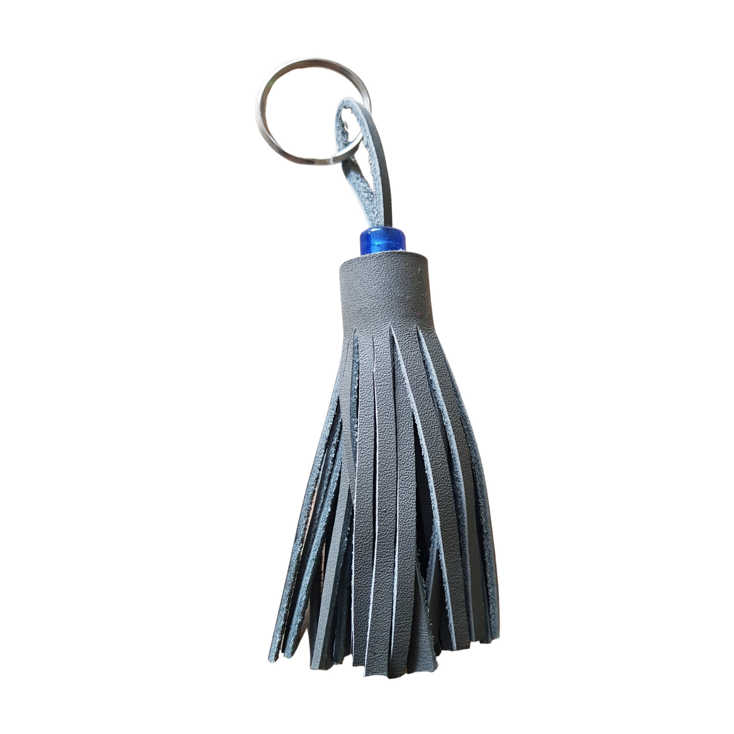 Keyring-Leather tassel