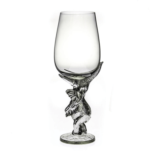 Glasses-Pewter Animal Stem