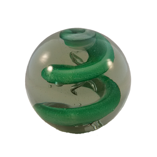 Glass Paper Weight-Swirl