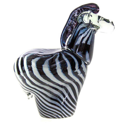 Glass Animal - zebra coloured