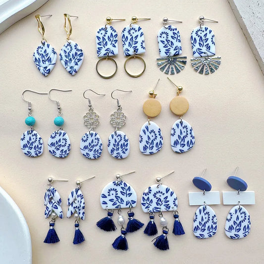 Chinoisere casual earrings