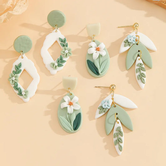 Clay Earrings