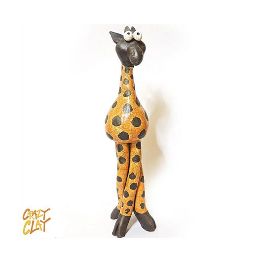 Giraffe-Wire Raku