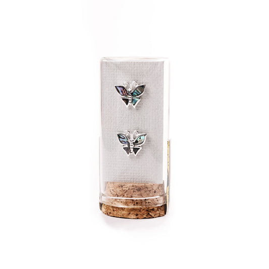 MOP butterfly studs