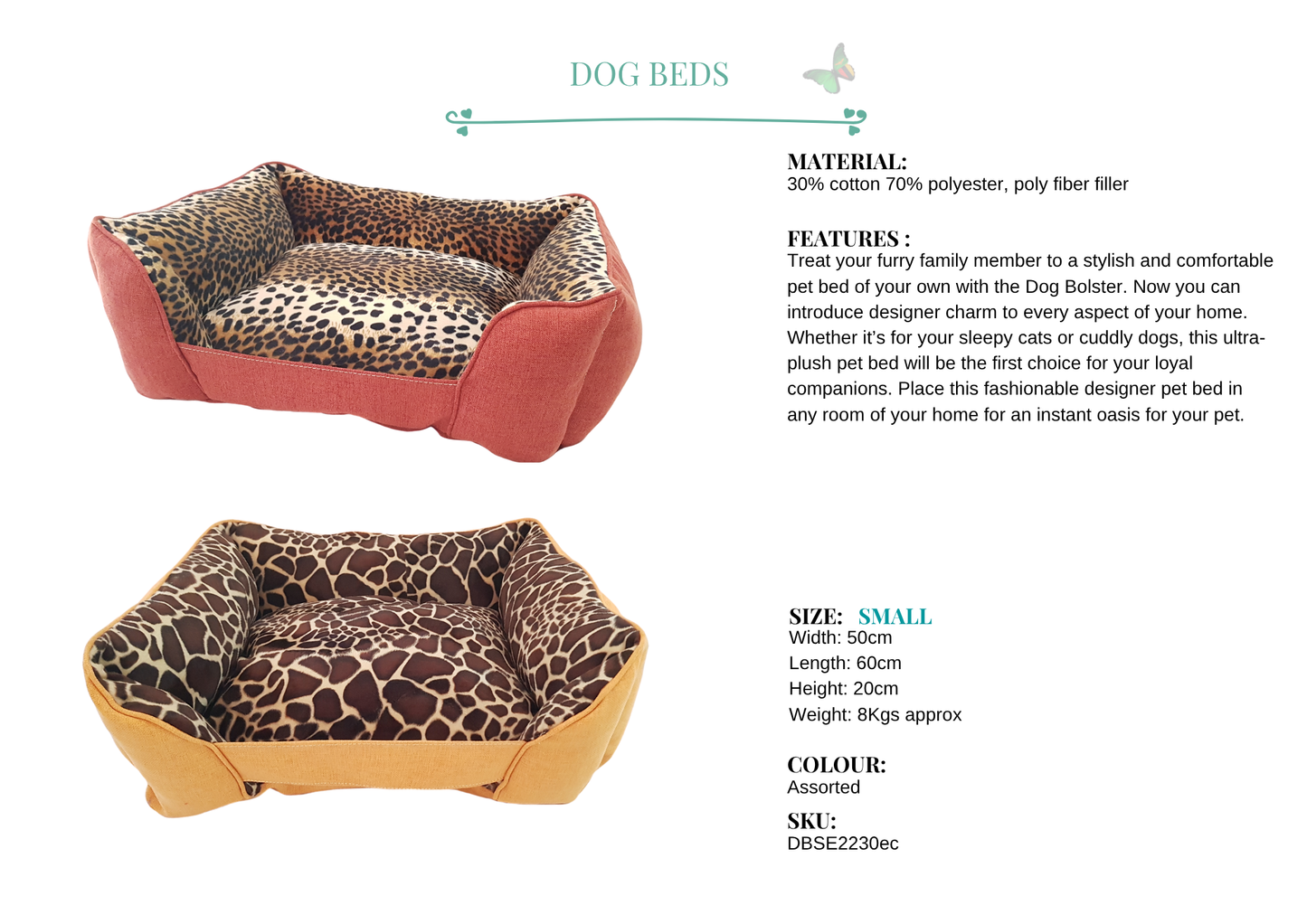 Ele heart studs