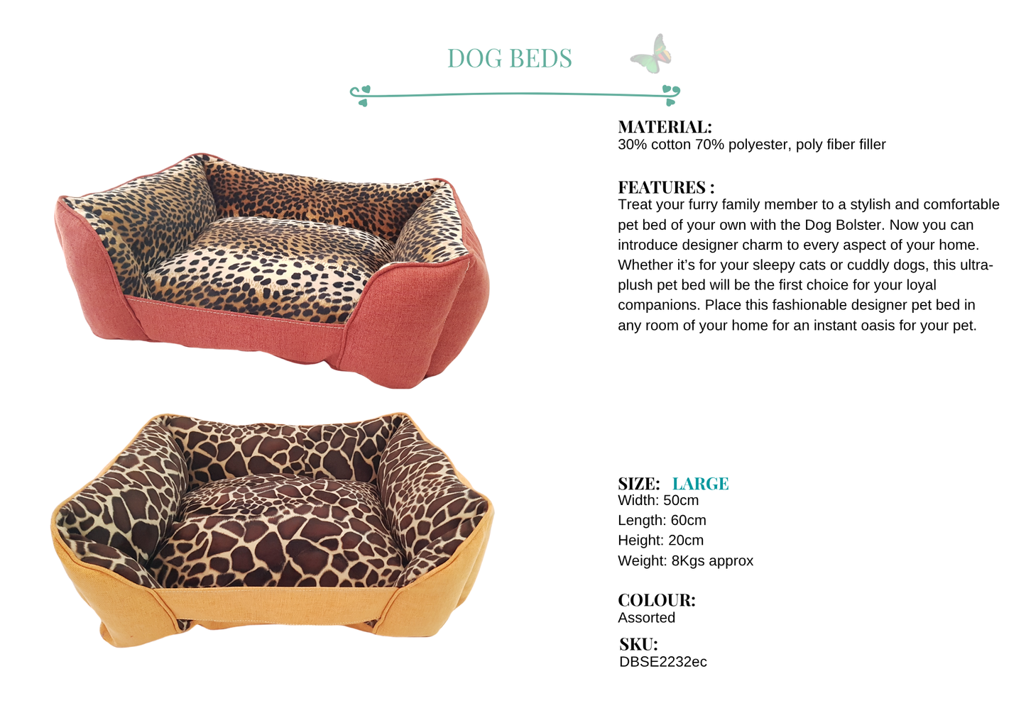 Ele heart studs