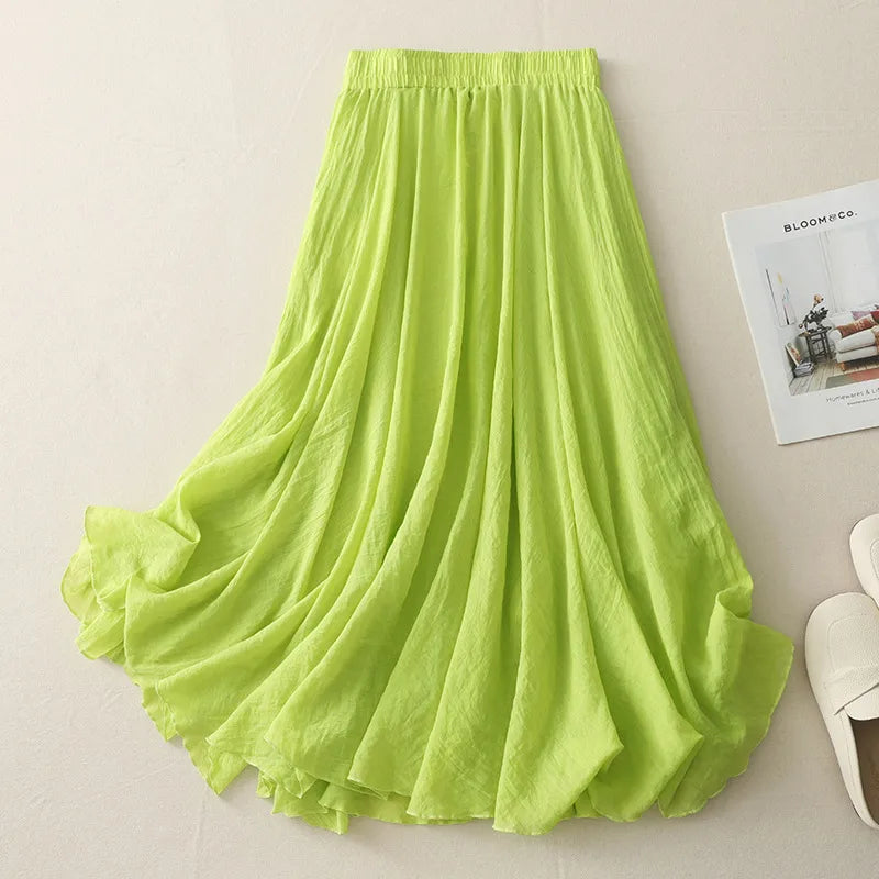 A line skirt