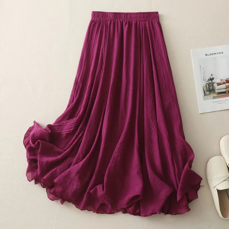 A line skirt