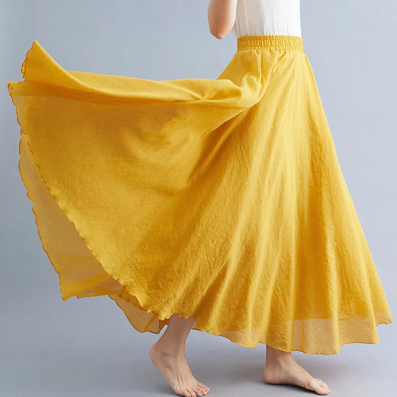 A line skirt
