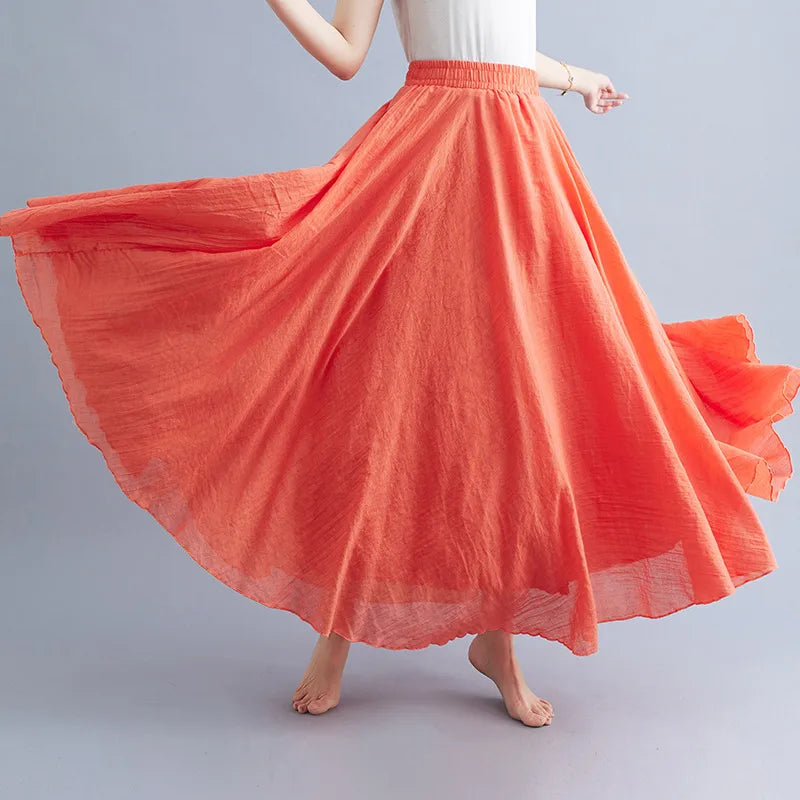 A line skirt