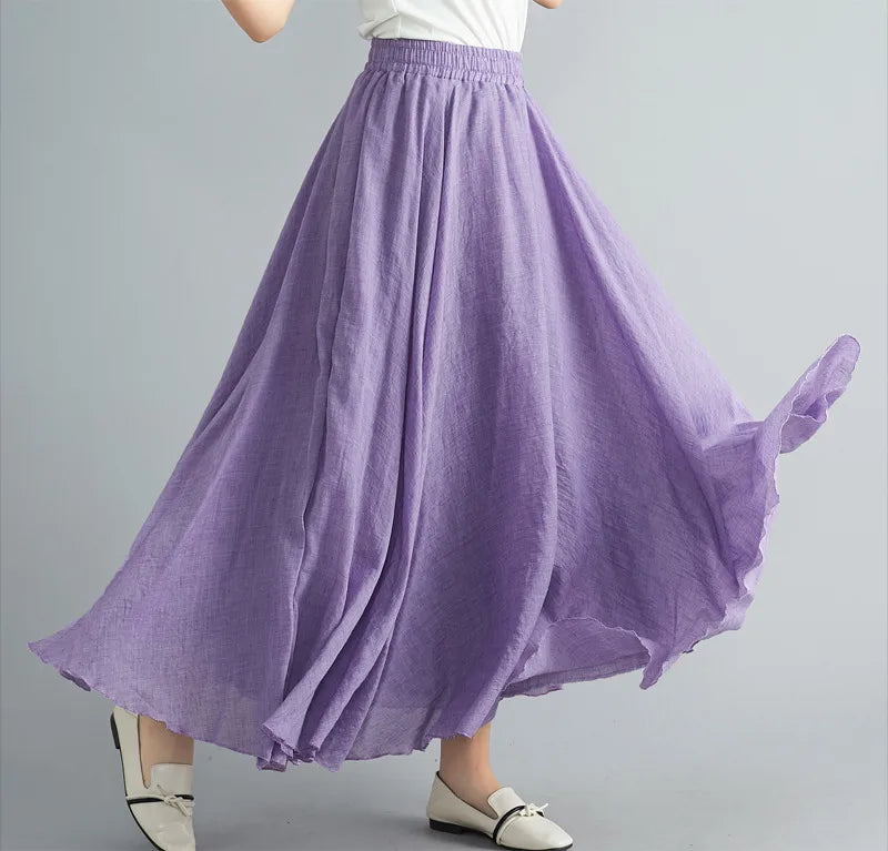 A line skirt