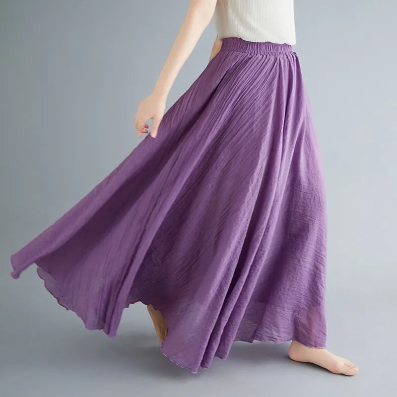 A line skirt