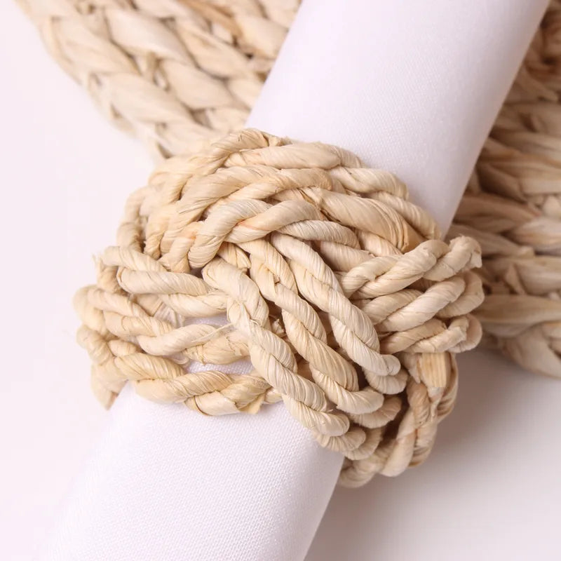 Napkin ring set of 6