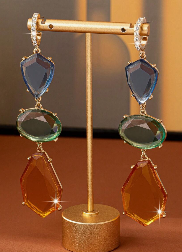 gemstone earrings