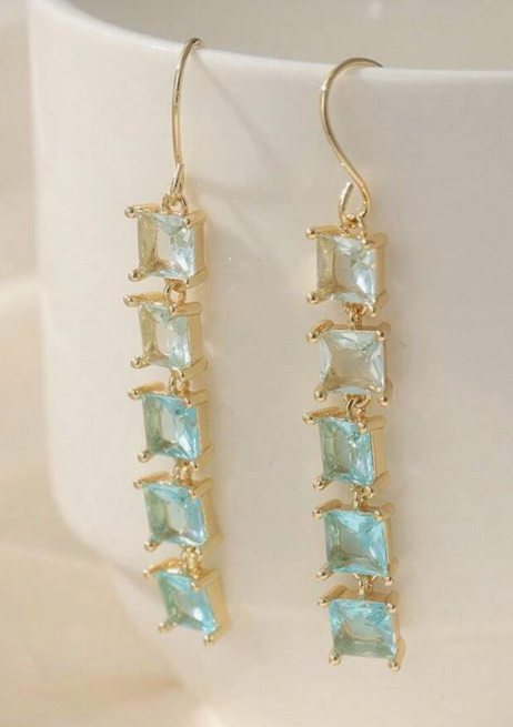 gemstone earrings