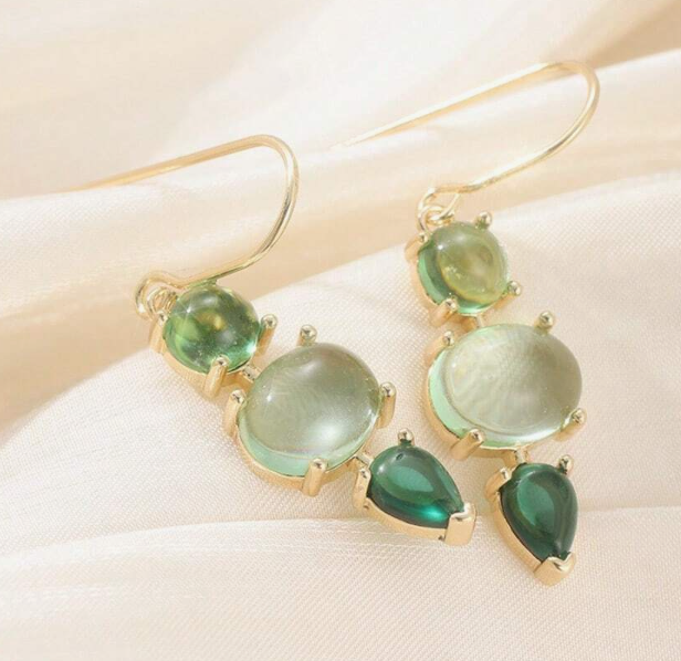 gemstone earrings