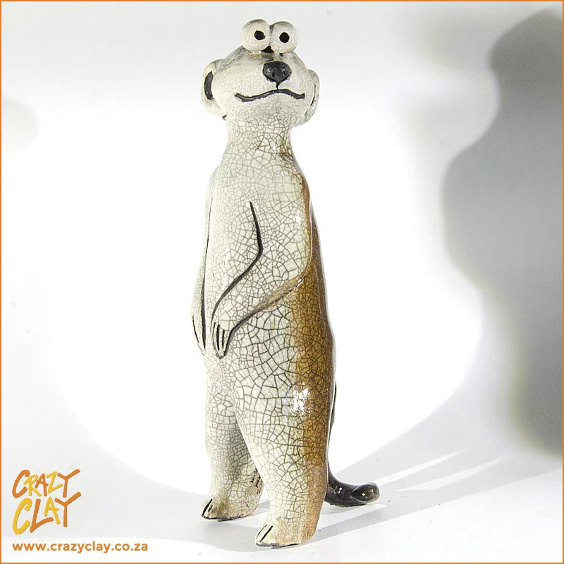 Meerkat-Wire Raku