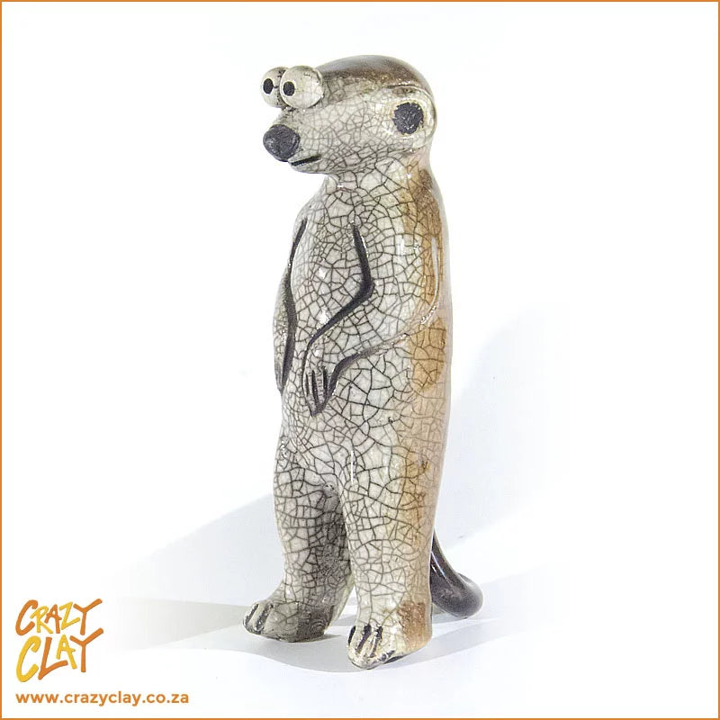 Meerkat-Wire Raku