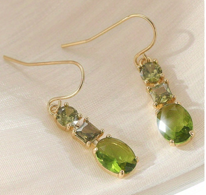gemstone earrings