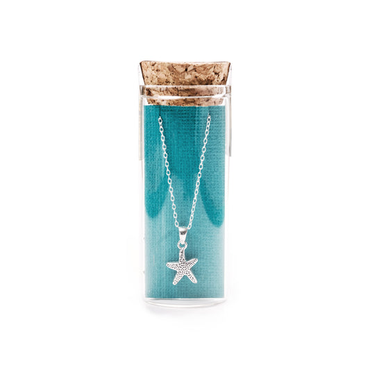 Spotty starfish necklace