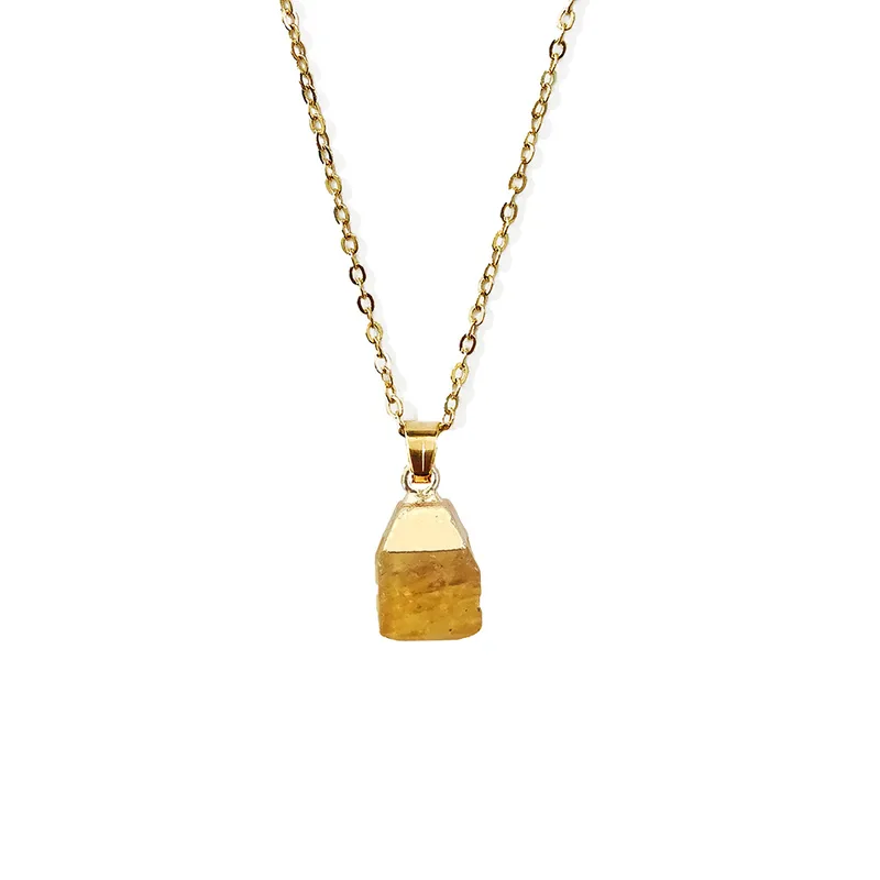 Natural stone pendant