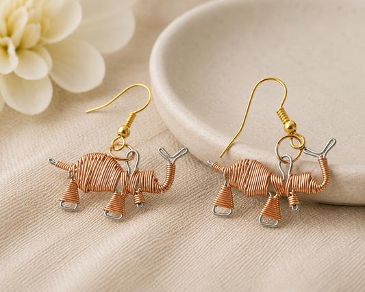 Jewellery-Earrings Wire wrapped