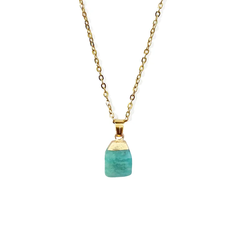 Natural stone pendant