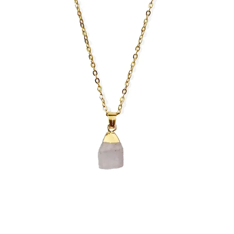 Natural stone pendant