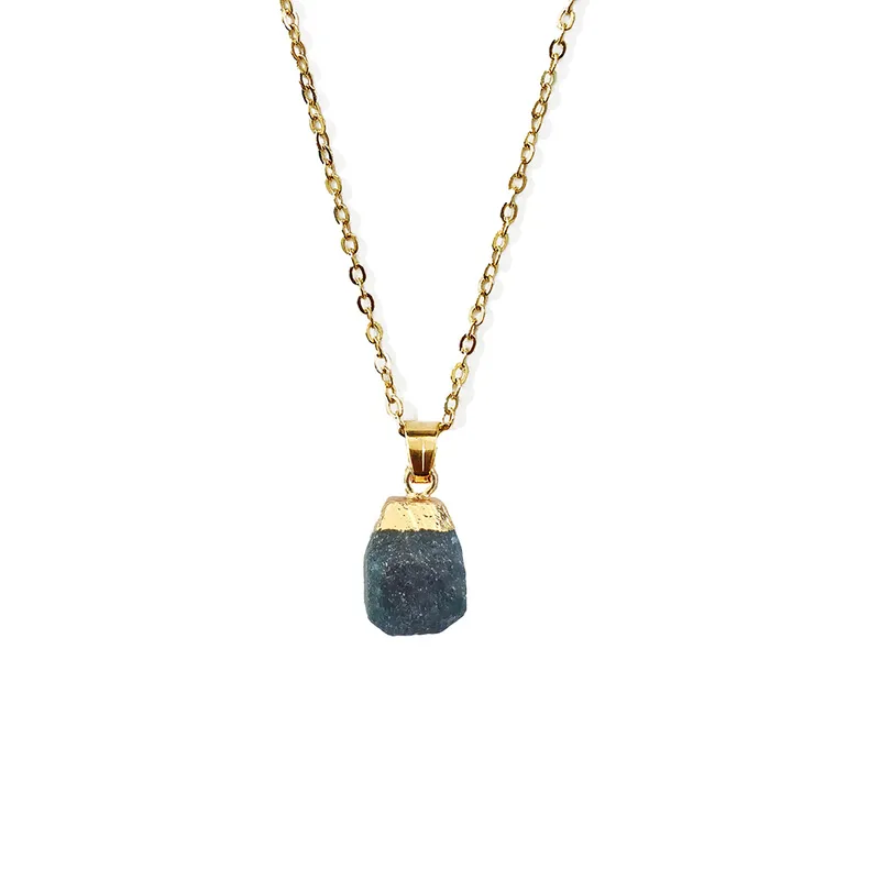 Natural stone pendant