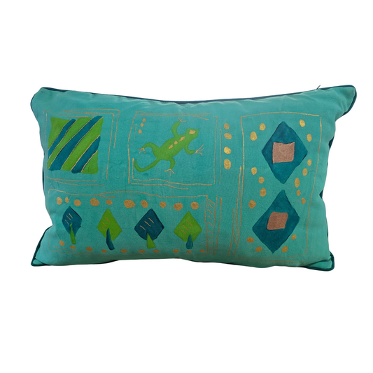 Hand painted cushions